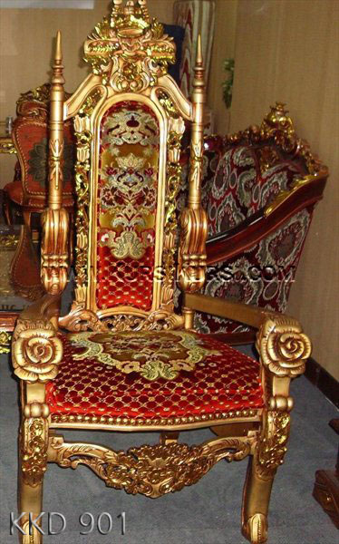 Kursi Raja Finishing Emas KKD 901