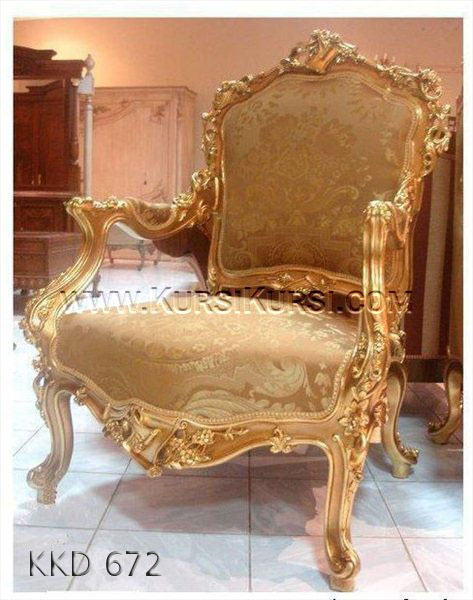 Ukir Emas Kursi Sofa Jepara KKD 672