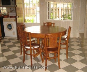 Jual Set Kursi Makan TIffani Jepara