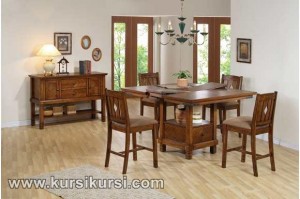 Pilihan Set Kursi Meja Makan Minimalis Jepara