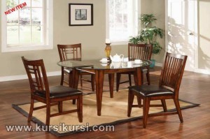 Set Kursi Makan Jati Jepara Minimalis Furnitur