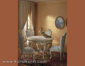 Set Kursi Meja Makan Daff Furniture 