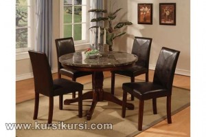 Set Kursi Meja Makan Minimalis Busa Jok