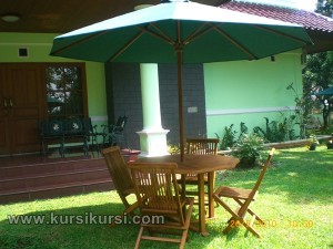 Furniture Taman Kursi Makan Set Untuk Taman