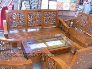 Kursi Tamu Ukir Kerawang Jepara Minimalis