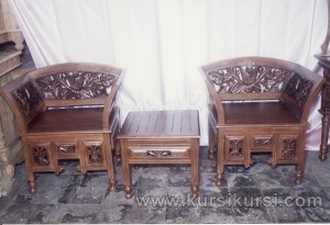 Mebel Jepara Set Kursi Teras Kayu Jati