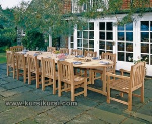 Meeting Set Kursi Taman Jepara Furniture Jati