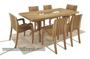 Modern Furniture Garden Jati Jepara Set Kursi Taman