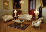 Harga Set Sofa Kursi Tamu Mewah Finishing Emas Kode ( KKS 521 )