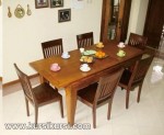 Jual Set Kursi Makan Minimalis Kayu Jati ( KKS 148 )