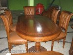Jual Set Kursi Makan Salina Jok Jepara ( KKS 149 )