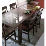 Mebel Jati Set Kursi Makan Nelu Minimalis Kode ( KKS 179 )