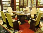 Mebel Jati Set Kursi Meja Makan  Modern Klasik Kode ( KKS 180 )