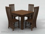 Set Kursi Makan Minimalis Balero Kode ( KKS 296 )