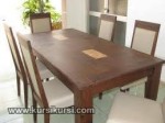 Set Kursi Makan Minimalis Dengan Motif Klasik Rustic Kode ( KKS 297 )