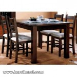 Set Kursi Makan Minimalis Jati Jepara Kode ( KKS 299 )