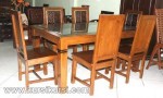 Set Kursi Makan Minimalis Jepara Mebel Kayu Kode ( KKS 303 )