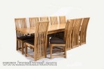 Set Kursi Makan Model Meeting Jepara Kode ( KKS 317 )