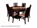 Set Kursi Makan Model Terbaru Jepara Kode (  KKS 343 )
