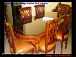 Set Kursi Makan Salina Laba Laba Kayu Jati Kode ( KKS 351 )