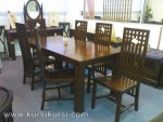Set Kursi Meja Makan Balero Kotak Kode ( KKS 377 )