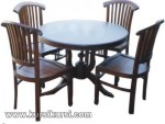 Set Kursi Meja Makan Banteng 4 Kursi Kode ( KKS 380 )