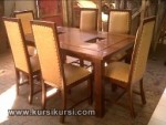 Set Kursi Meja Makan Busa Minimalis Kode ( KKS 384 )