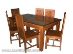 Set Kursi Meja Makan Kawung 6 Kursi Kode ( KKS 390 )