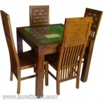 Set Kursi Meja Makan Minimalis Balero Cacah Kode ( KKS 400 )