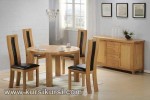 Set Kursi Meja Makan Minimalis Jok Tengah Sandaran 4 Kursi Kode ( KKS 417 )
