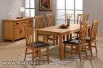 Set Kursi Meja Makan Minimalis Kayu Jepara Kode ( KKS 422 )