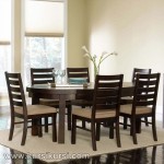 Set Kursi Meja Makan Minimalis Oval Kayu Jati Kode ( KKS 438 )