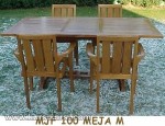 Stekking Set Kursi Meja Makan Minimalis Jepara Kode ( KKS 472 )
