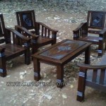 Flamboyan Set Kursi Tamu Jati Kode ( KKS 527 )
