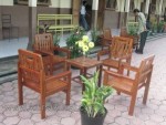 Kursi Tamu Untuk Sekolahan Kayu Jati Kode ( KKS 567 )