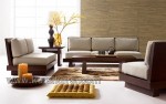 Living Room Minimalis Block Kayu Jati Solid Kode ( KKS 569 )