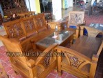 Mebel Bandung Jati Set Kursi Tamu Minimalis Tulip Kode (KKS 577 )