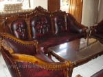 Mebel Tasik Sofa Tamu Ukir Kayu Jati Kode ( KKS 601 )