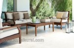 Modern Minimalis Sofa Set Kursi Tamu Kayu Jati Kode ( KKS 626 )