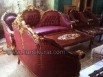 Produsen Sofa Kayu Ganesa Jambu Ukir Kode ( Emas KKS 641 )