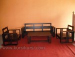 Set Kursi Tamu Kayu Jati Minimalis Jepara Kode ( KKS 677 )