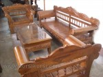 Set Kursi Tamu Kayu Model Madura Ukir Minimalis Kode ( KKS 678 )