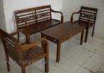 Set Kursi Tamu Kudus Motif Minimalis Kode ( KKS 681 )