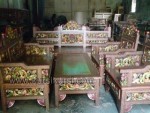 Set Kursi Tamu Madur Ukir Mahkota Kode ( KKS 683 )