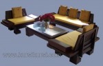 Set Kursi Tamu Minimalis Antik Kayu Jati Modern Kode ( KKS 684 )
