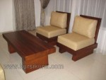 Set Kursi Tamu Minimalis Blok Mewah Kayu Jati Solid Kode ( KKS 690 )