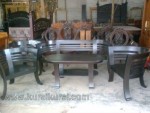 Set Kursi Tamu Minimalis Cantik Black Doff Kode ( KKS 692 )