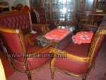 Set Kursi Tamu Salina Loster Kayu Jati Kode ( KKS 742 )