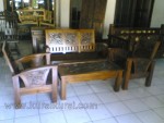 Set Kursi Tamu Sedan Ukir Mawar Kode ( KKS 744 )