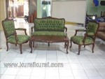Set Kursi Tamu Sofa Kayu Jati Model Grand Father Kode ( KKS 749 )